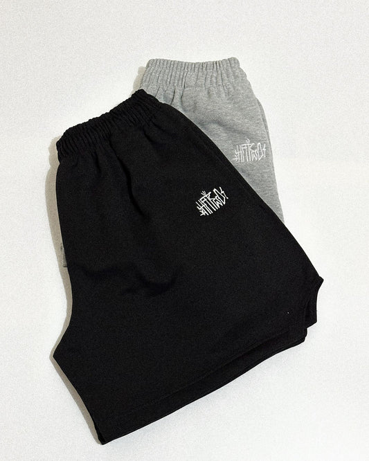 HATED "HANDSTYLE" (side embroidered) SWEAT-SHORTS